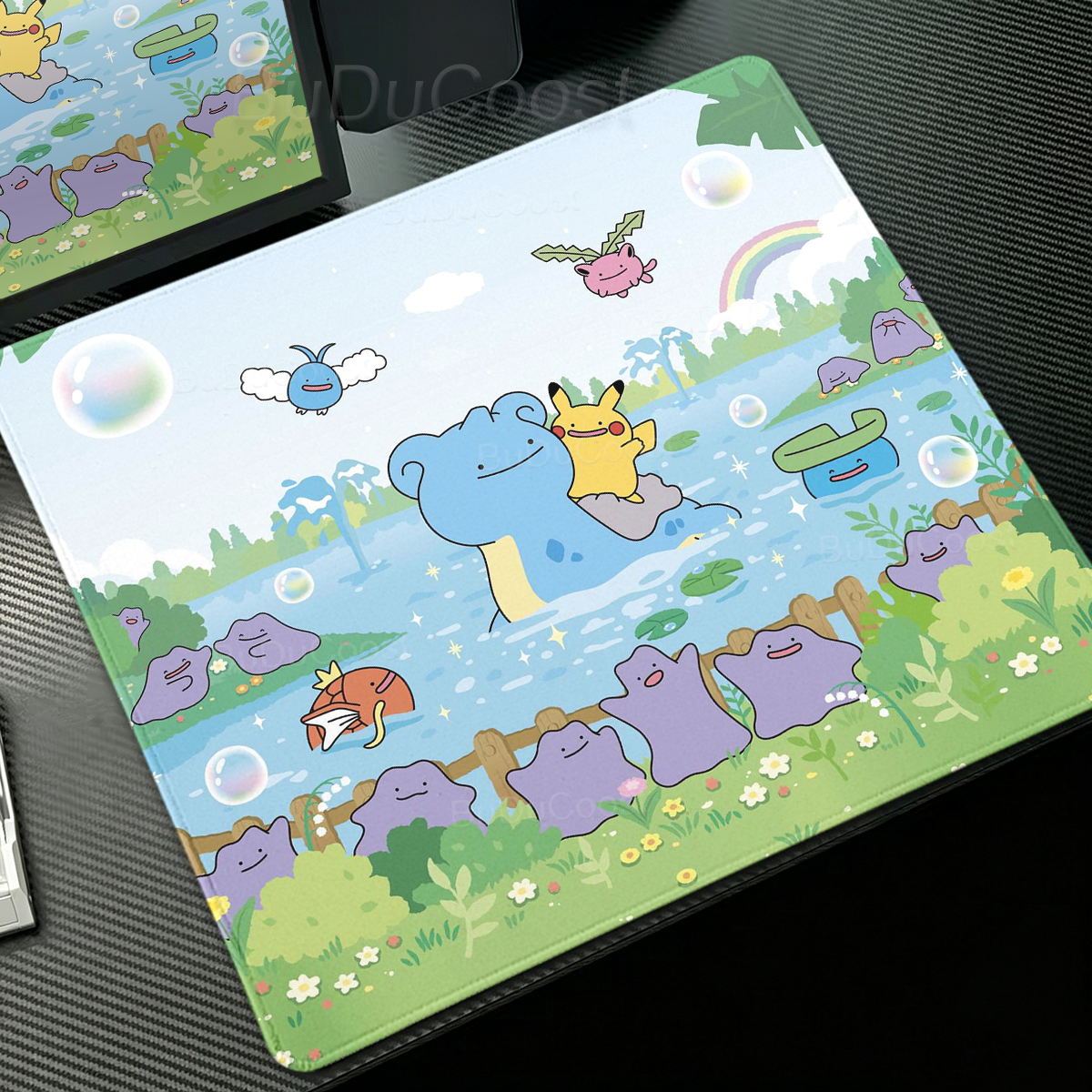 Gaming Accessories Pc Setup - Anime Pokémon Ditto Mouse Pad Laptop
