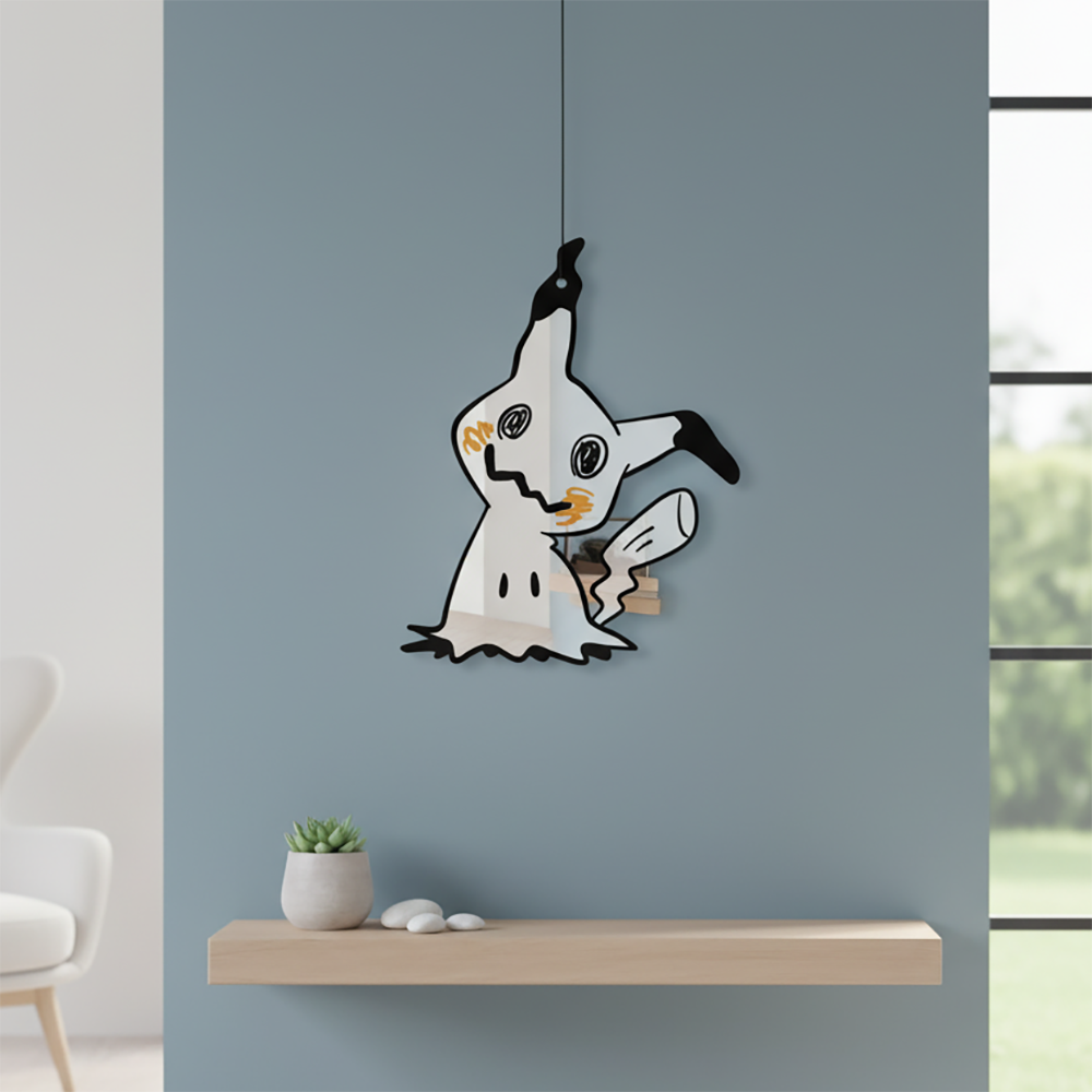 Gaming Accessories Room - Cartoon Pokemon Mimikyu Anime Mirror Kawaii