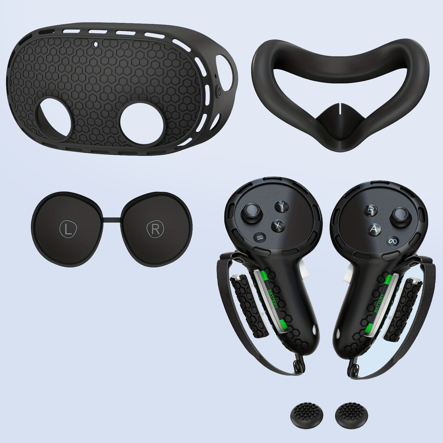 Controller Grip Cover - VR 6 in 1 Silicone Protective