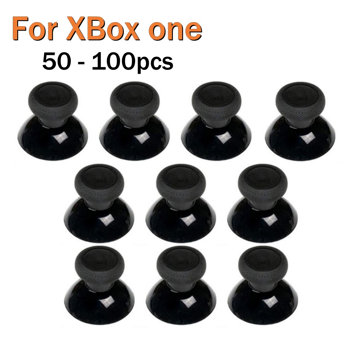 Controller Grip Cover - 50-100Pcs Replacement Mushroom Thumbsticks 3D Analog