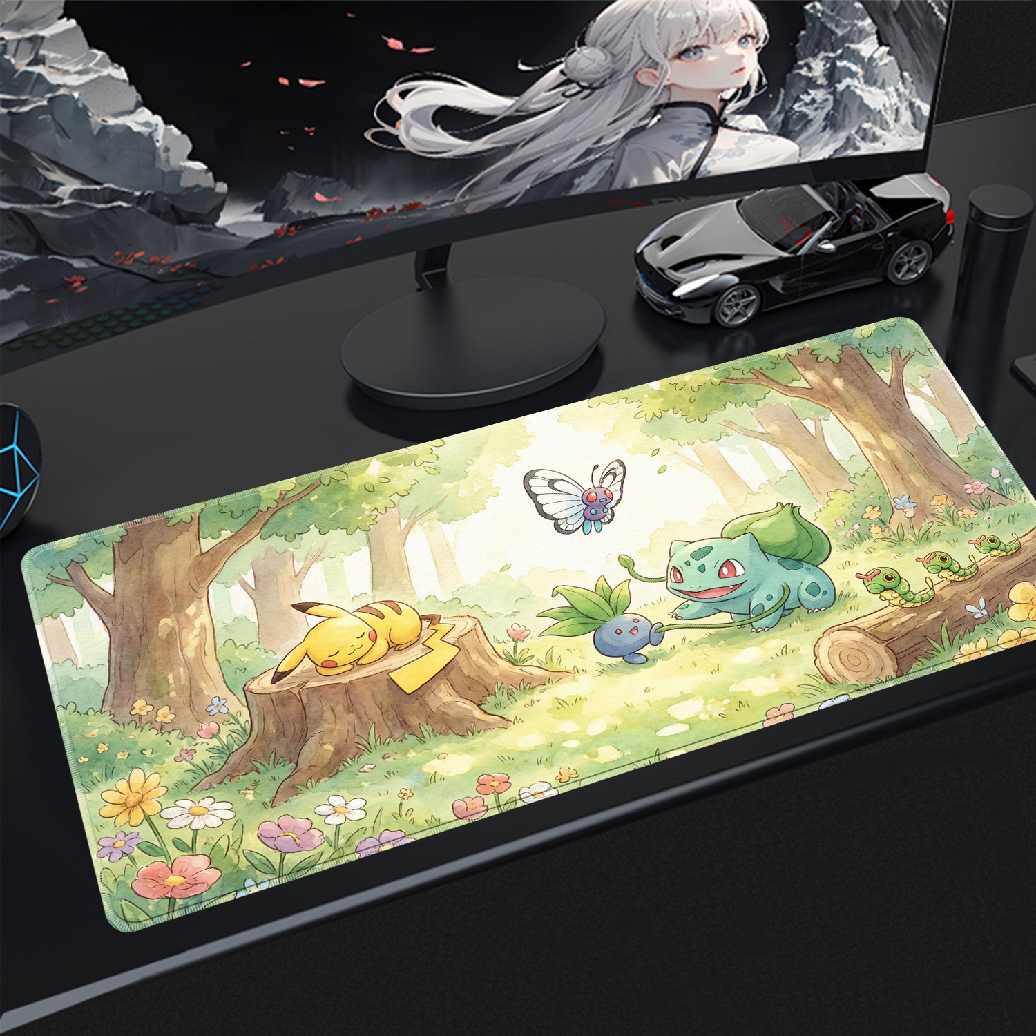 Gaming Accessories Desktop - Kawaii Mouse Pad Gaming PC Accessories