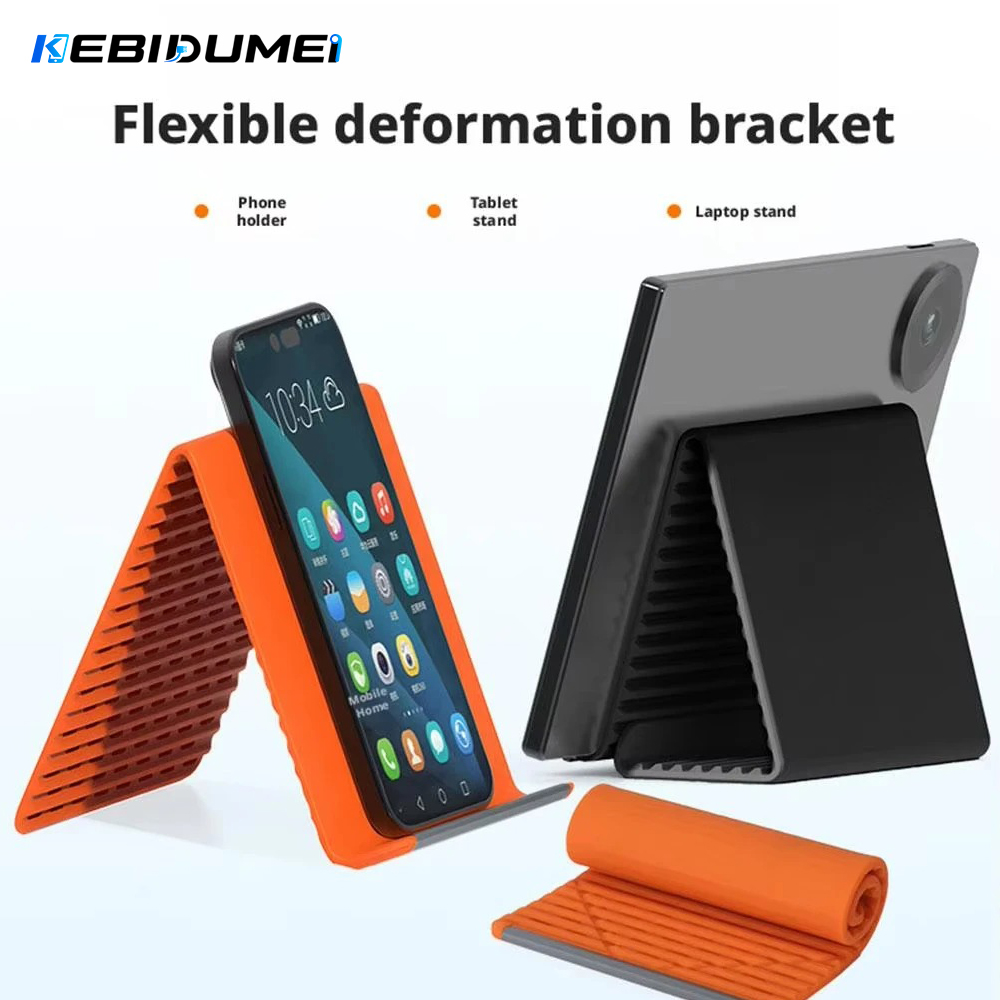 Desk Corner Mat - KEBIDUMEI Foldable Silicone Phone Holder Portable