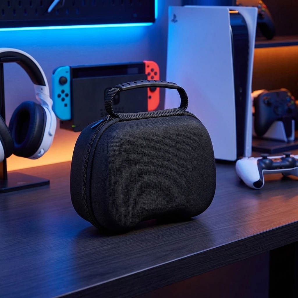Gaming Accessories Organizer - Gaming Accessories Hard Storage Case Organizer