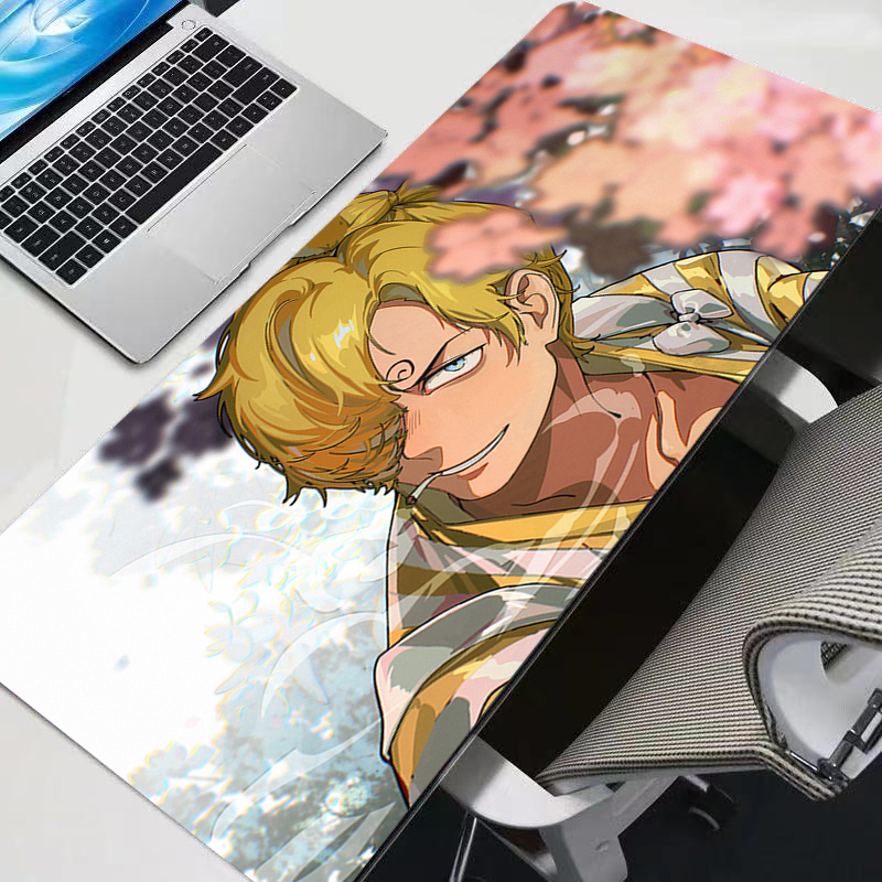 Gaming Accessories For Table - Gaming Mouse Pad One Piece Sanji