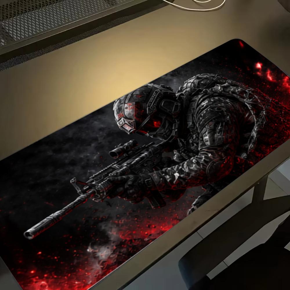 Soldier Mouse Pads Pc Accessor - Gaming Accessories Pc Setup avaliação e preço