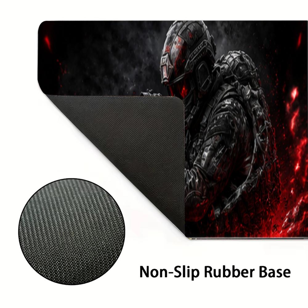 Soldier Mouse Pads Pc Accessor - Gaming Accessories Pc Setup avaliação e preço