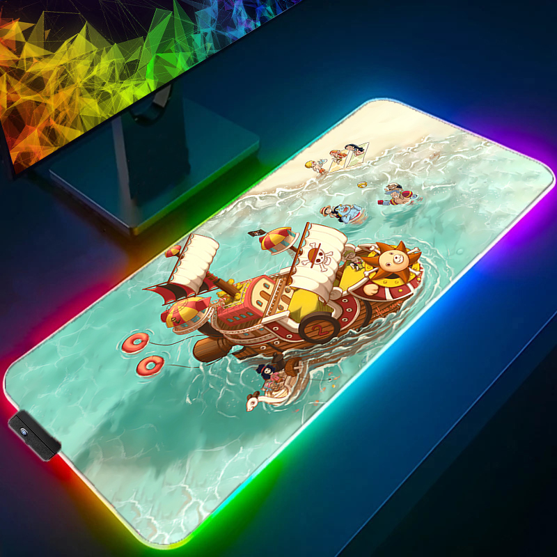 RGB LED Mouse Pad Office Desk  - Gaming Accessories Led avaliação e preço