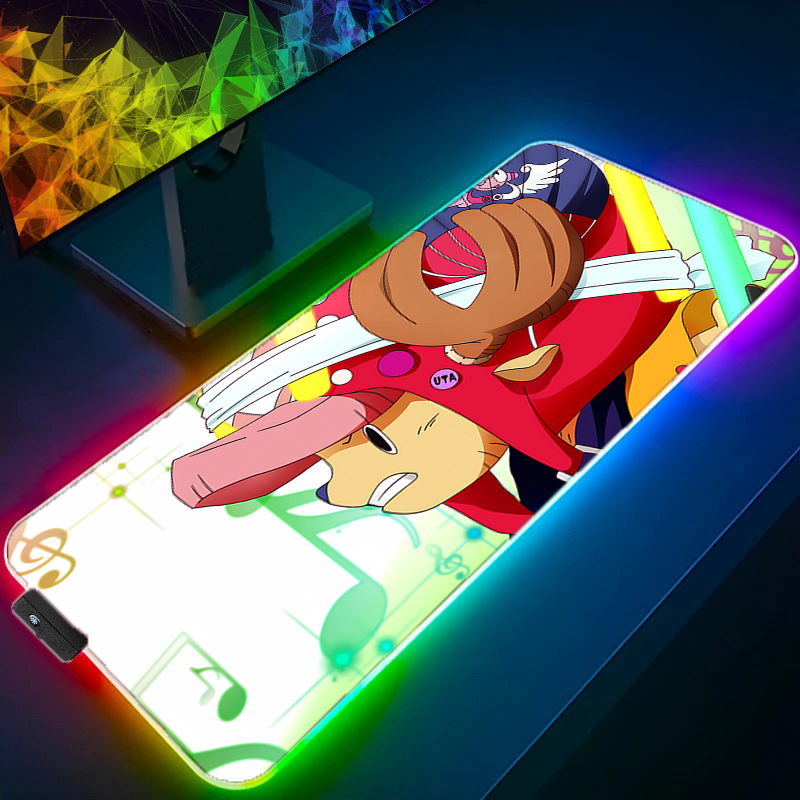 RGB LED Mouse Pad Office Desk  - Gaming Accessories Led avaliação e preço