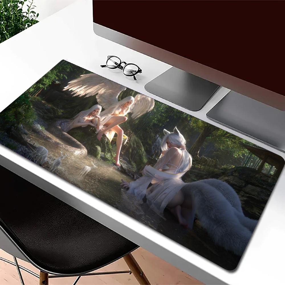 Forest girl Gaming Mats Extend - Gaming Accessories Pc Setup avaliação e preço