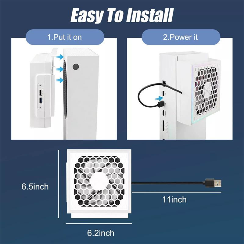 LED Cooling Fan Atmosphere Lig - Gaming Accessories Led avaliação e preço