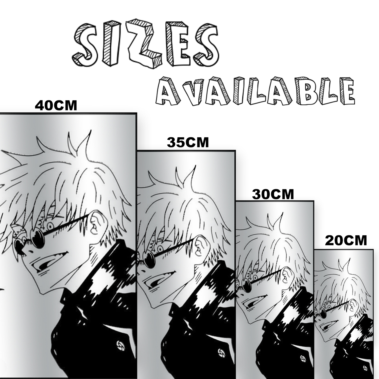 Custom Design Anime Mirror Vin - Gaming Accessories Room avaliação e preço