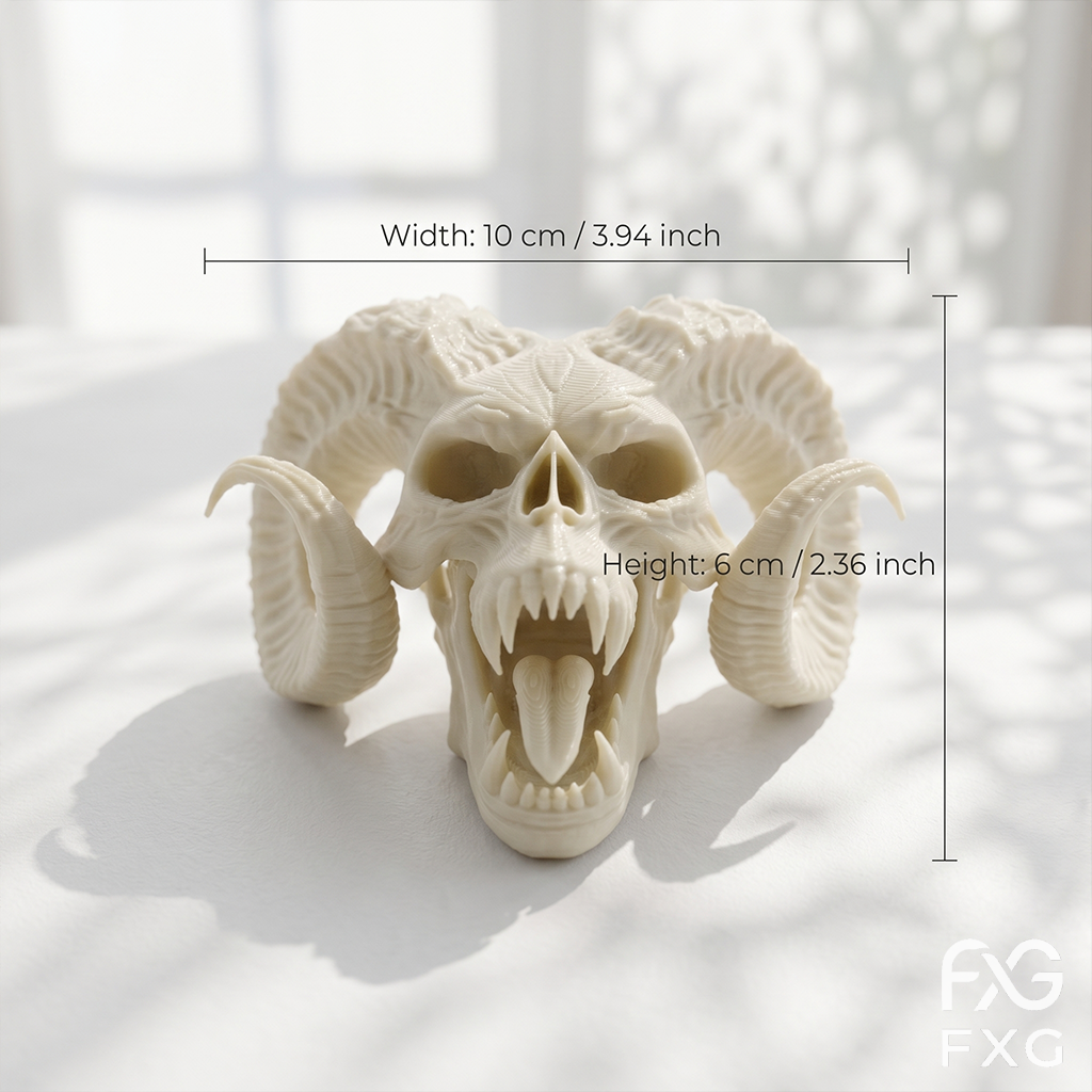 3D Printed Spiral Curved Horn  - Gaming Accessories Room avaliação e preço