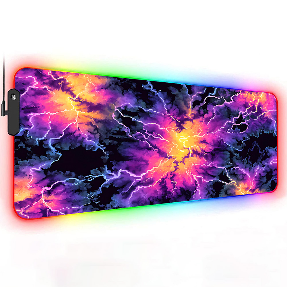 Rgb Xxl Mouse Pad Gaming Desk  - Gaming Accessories Images avaliação e preço