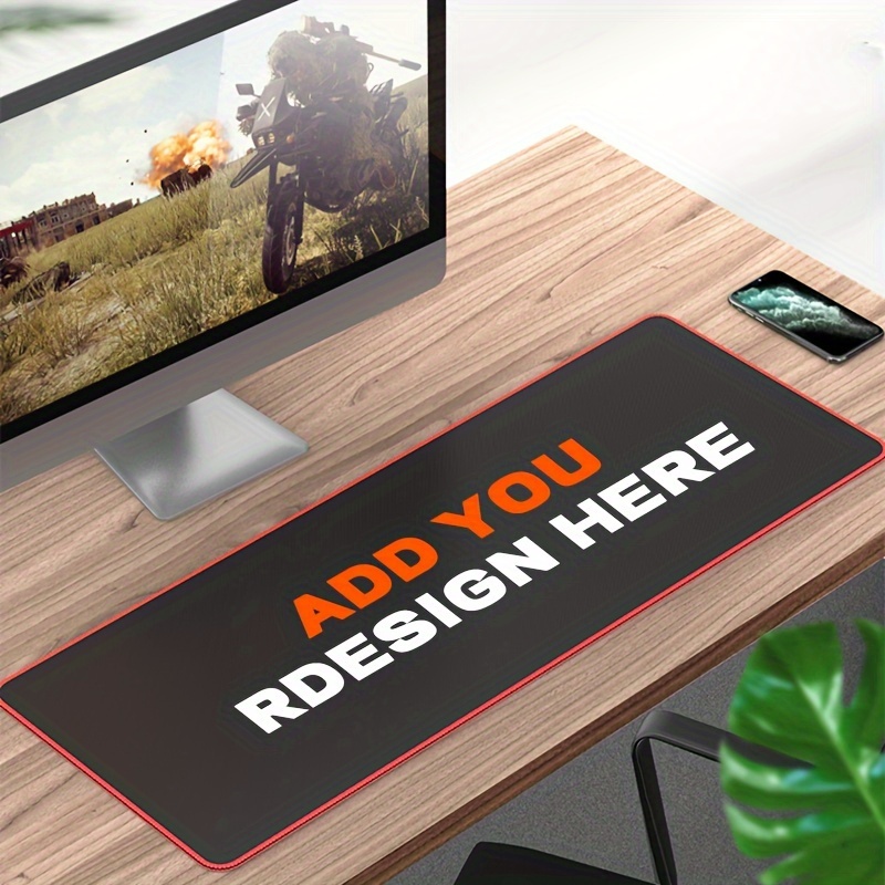 Custom XXL Non-Slip Mouse Pad  - Gaming Accessories Images avaliação e preço