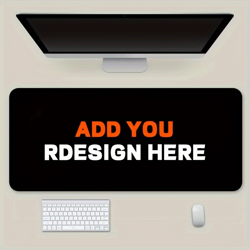Custom XXL Non-Slip Mouse Pad  - Gaming Accessories Images avaliação e preço