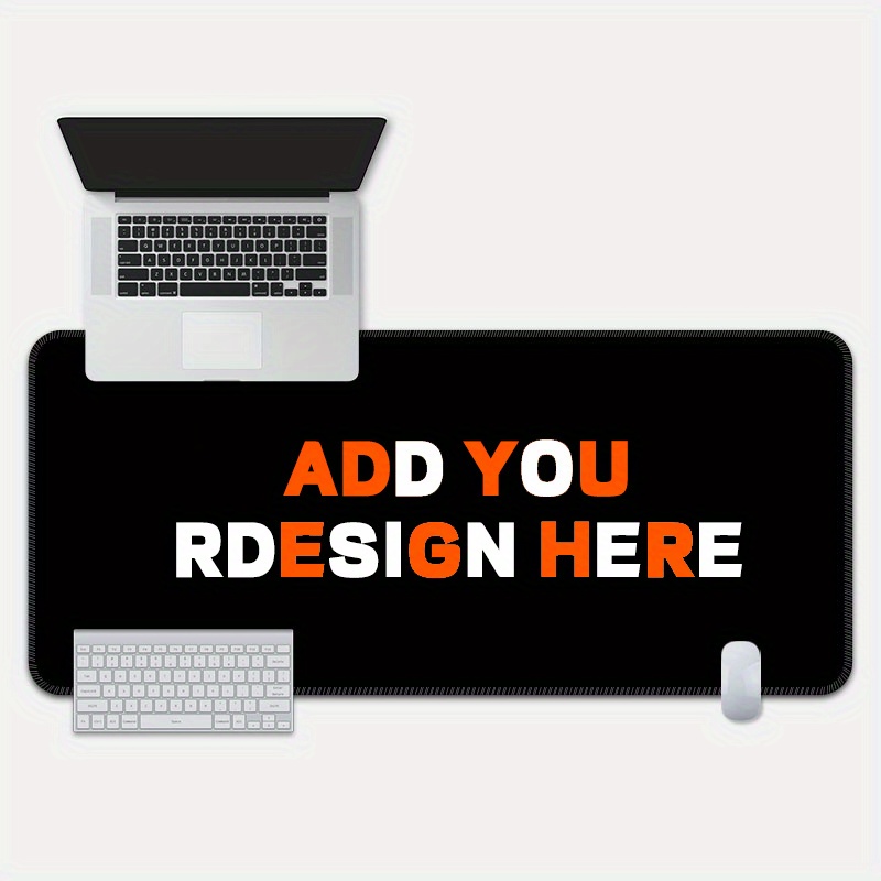 Custom XXL Non-Slip Mouse Pad  - Gaming Accessories Images avaliação e preço