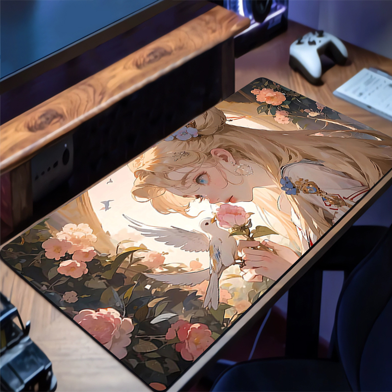 90x40cm Mouse Pad S-Sailor Moo - Gaming Accessories For Table avaliação e preço