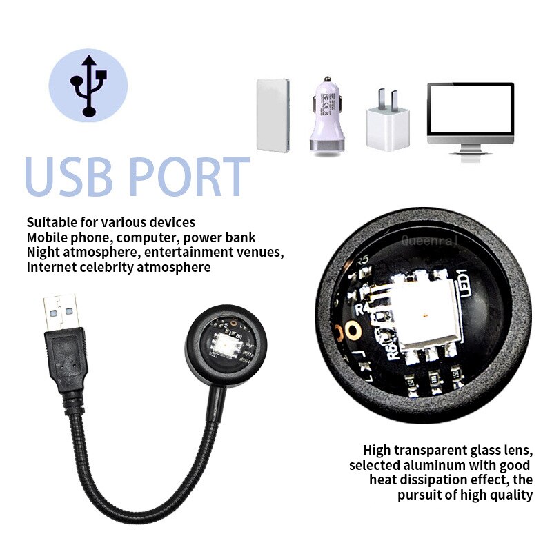 Colorful Gradient USB Sunset L - Gaming Accessories Led avaliação e preço
