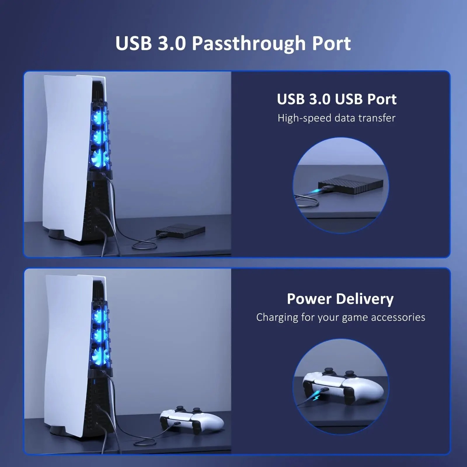 For PS5 Both Disc/Digital Edit - Gaming Accessories Led avaliação e preço