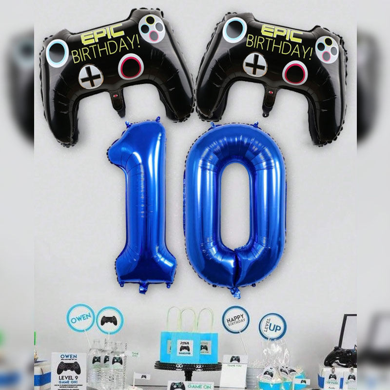 3pcs Video Game Party Supplies - Gaming Accessories Room avaliação e preço