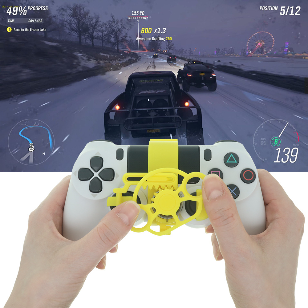 Gaming Racing Wheel Mini Steer - Gaming Accessories To 3D Print avaliação e preço