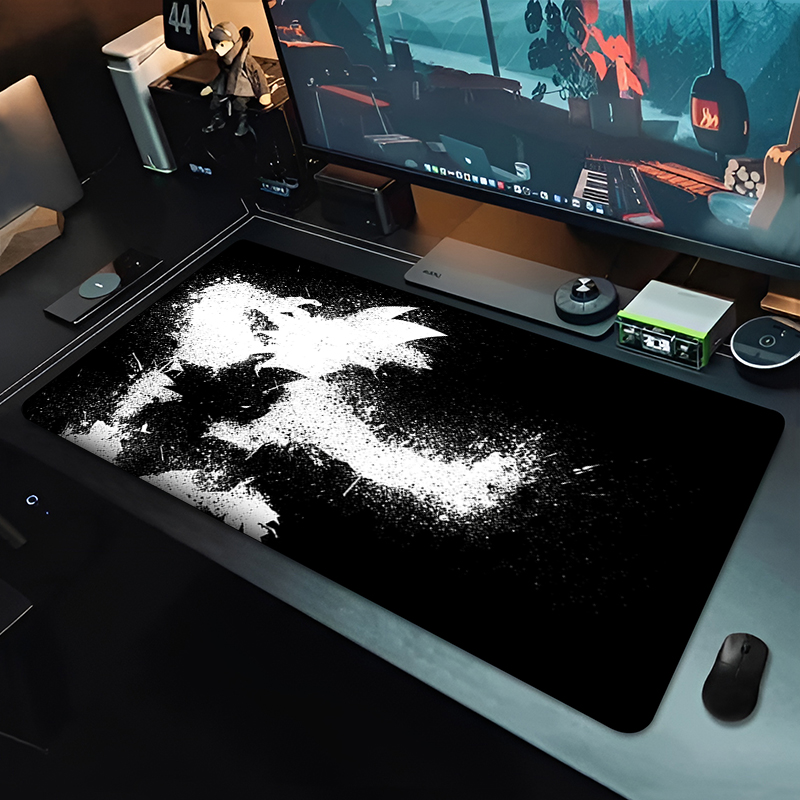 DBZ Black Anime Mouse Pad Drag - Gaming Accessories For Table avaliação e preço