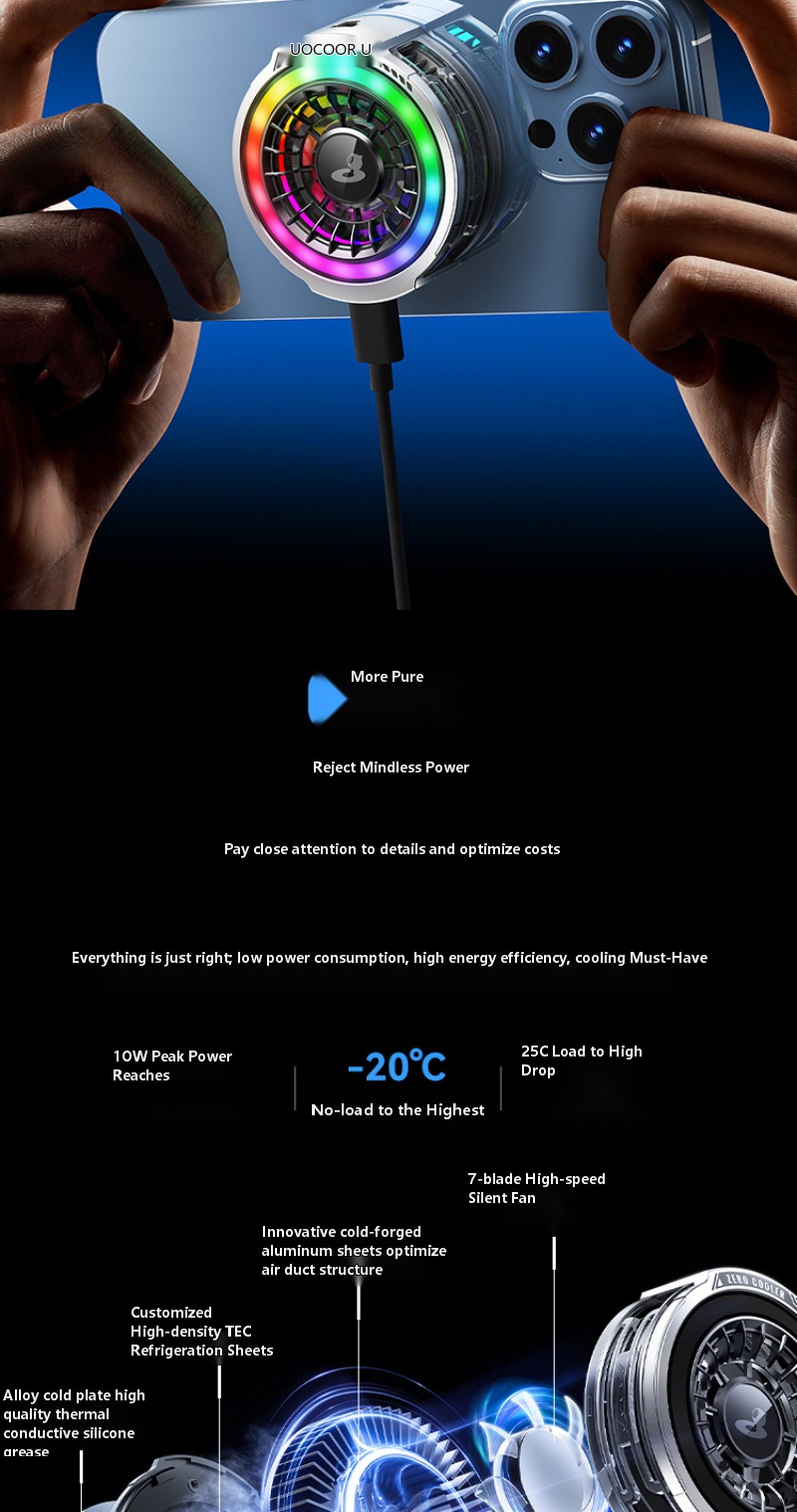 Magnetic Semiconductor Phone C - Gaming Accessories App avaliação e preço
