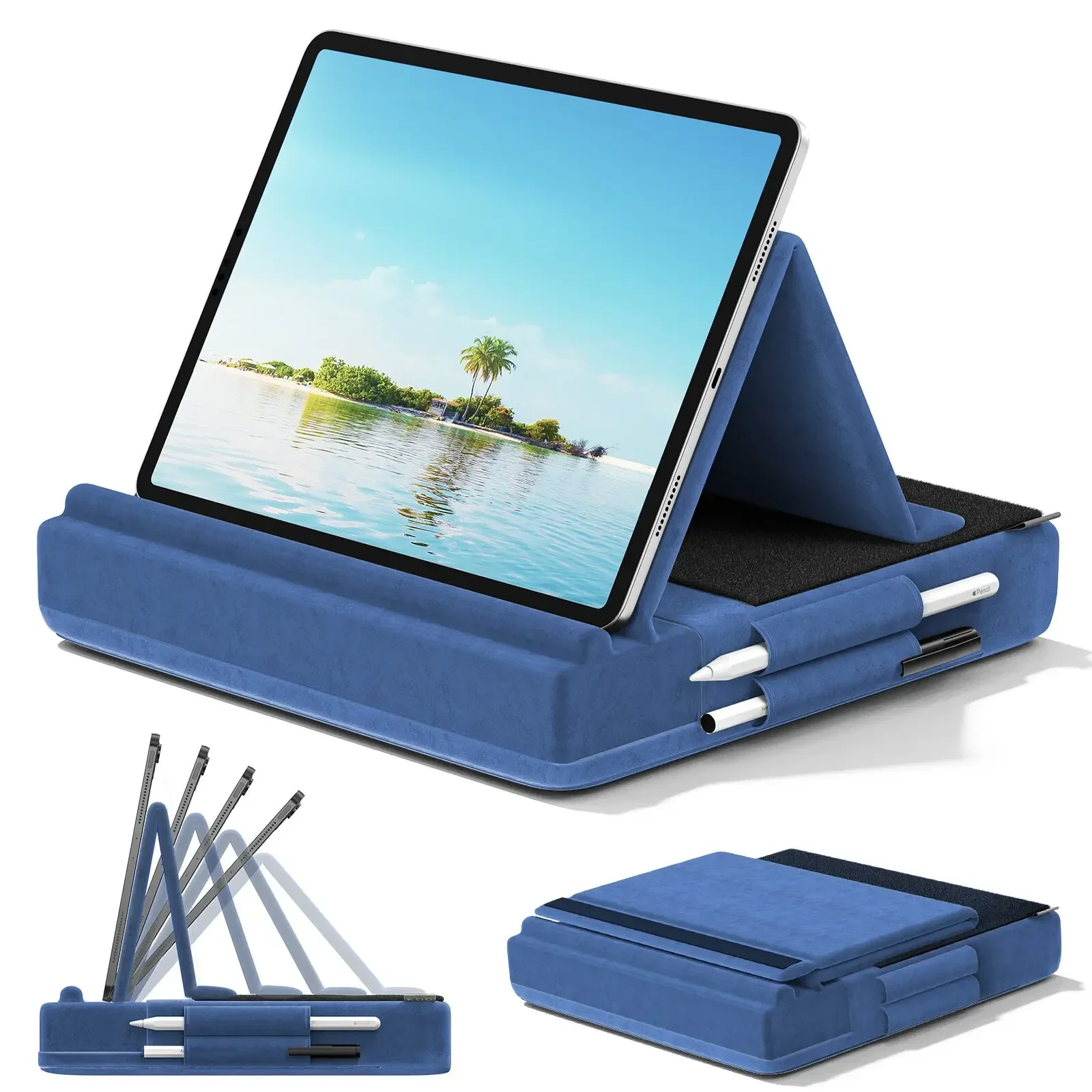 Upgraded Tablet Pillow Stand M - Desk Corner Mat avaliação e preço