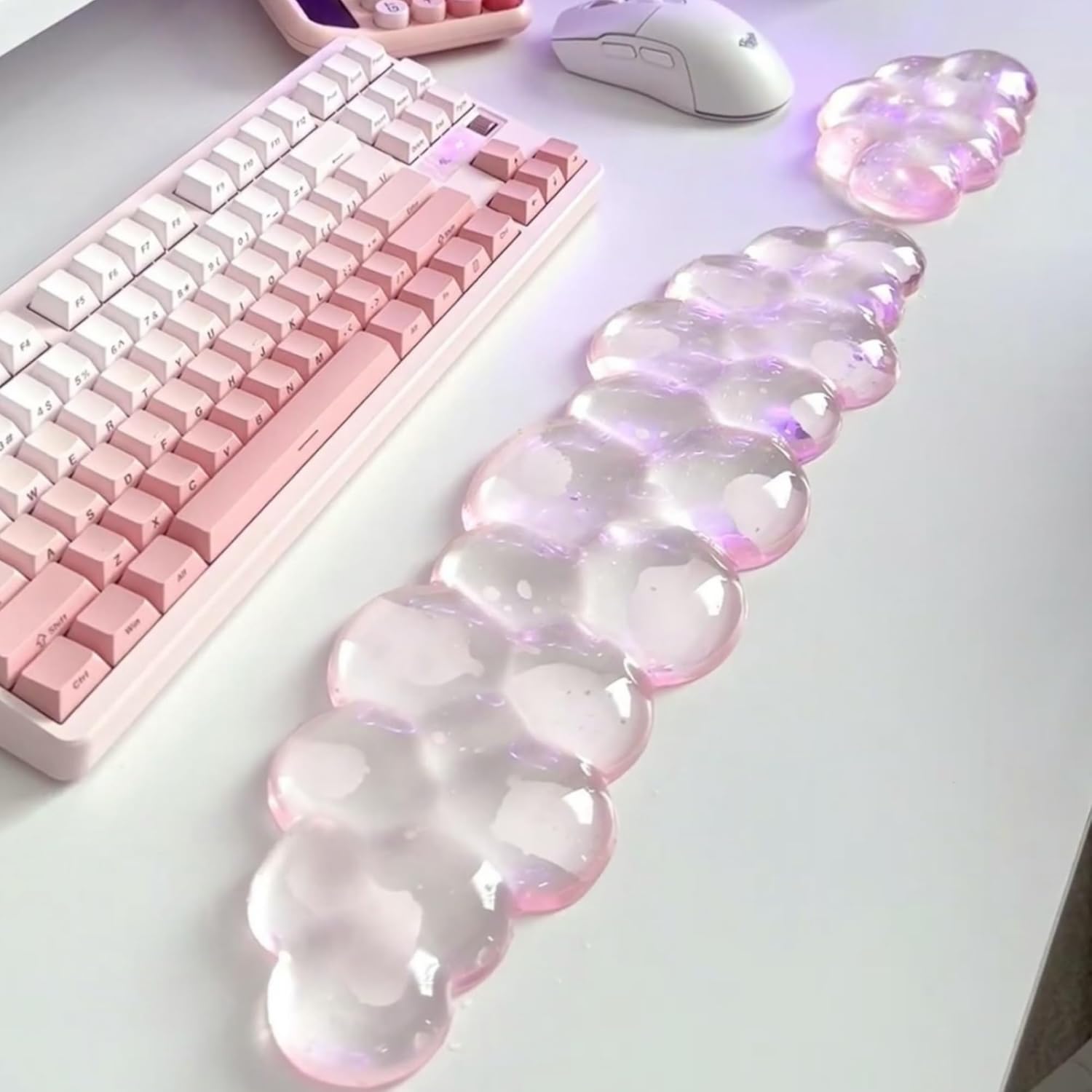 Mouse Pad with Wrist Rest, Sof - Gaming Accessories Images avaliação e preço