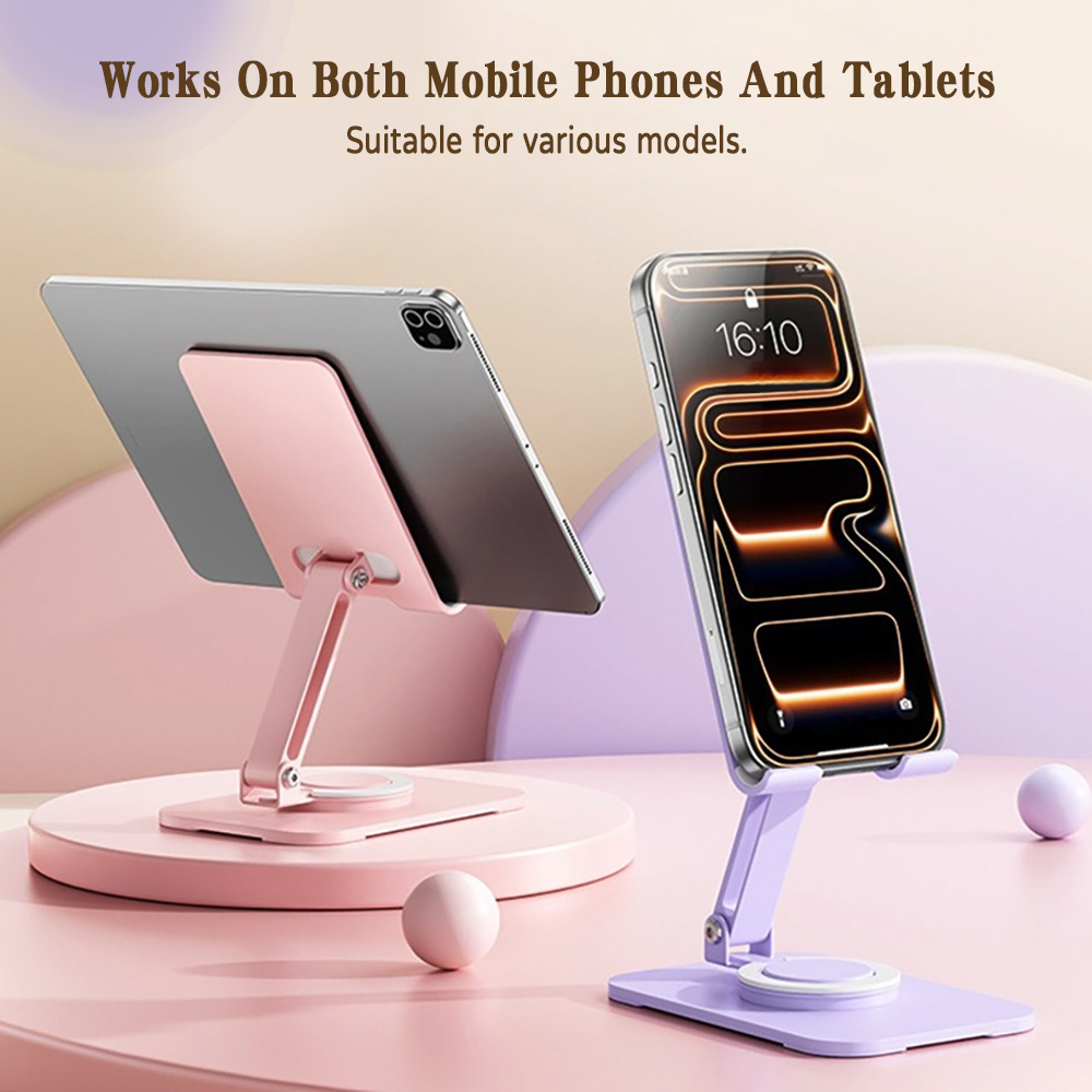 360 Rotatable Metal Phone Tabl - Desk Corner Mat avaliação e preço