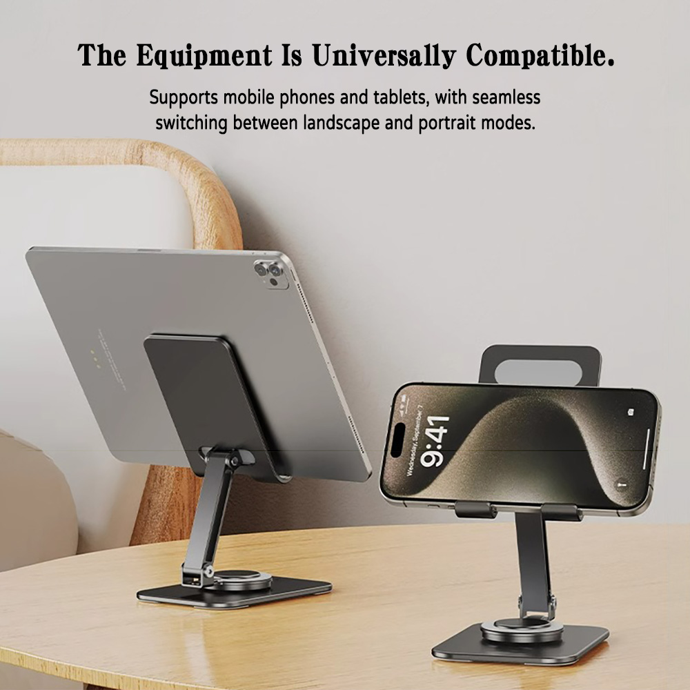 360 Rotatable Metal Phone Tabl - Desk Corner Mat avaliação e preço