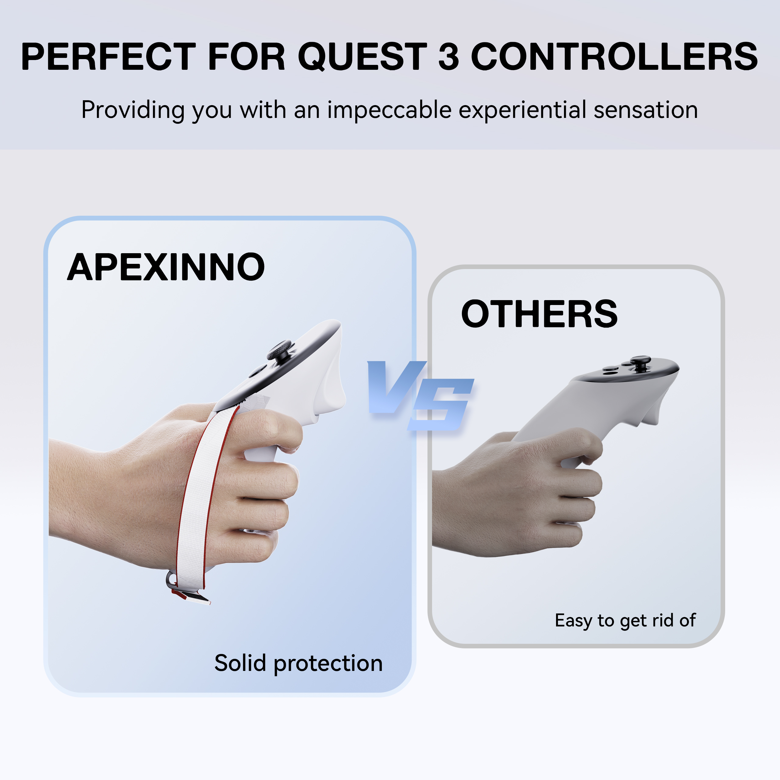 APEXINNO Handle Strap For Meta - Controller Grip Cover avaliação e preço