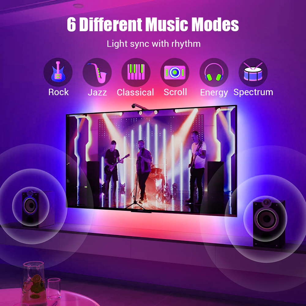 TV Backlight Sync LED Strip RG - Gaming Accessories App avaliação e preço