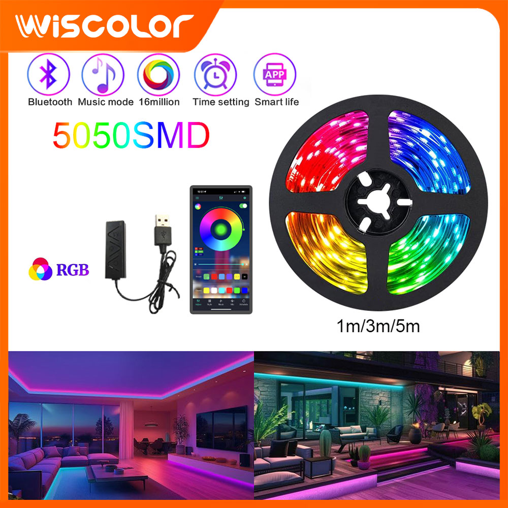 RGB Led Lights Strip APP Contr - Gaming Accessories App avaliação e preço