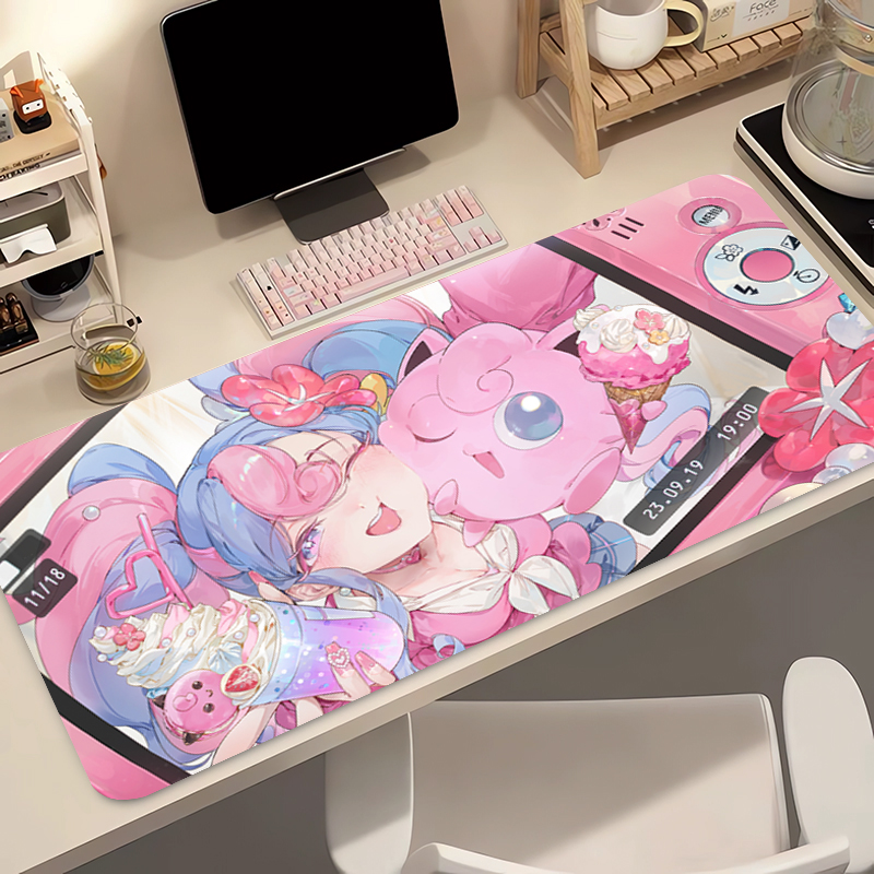 Anime Mouse Pad 90x40cm Pokemo - Gaming Accessories For Table avaliação e preço