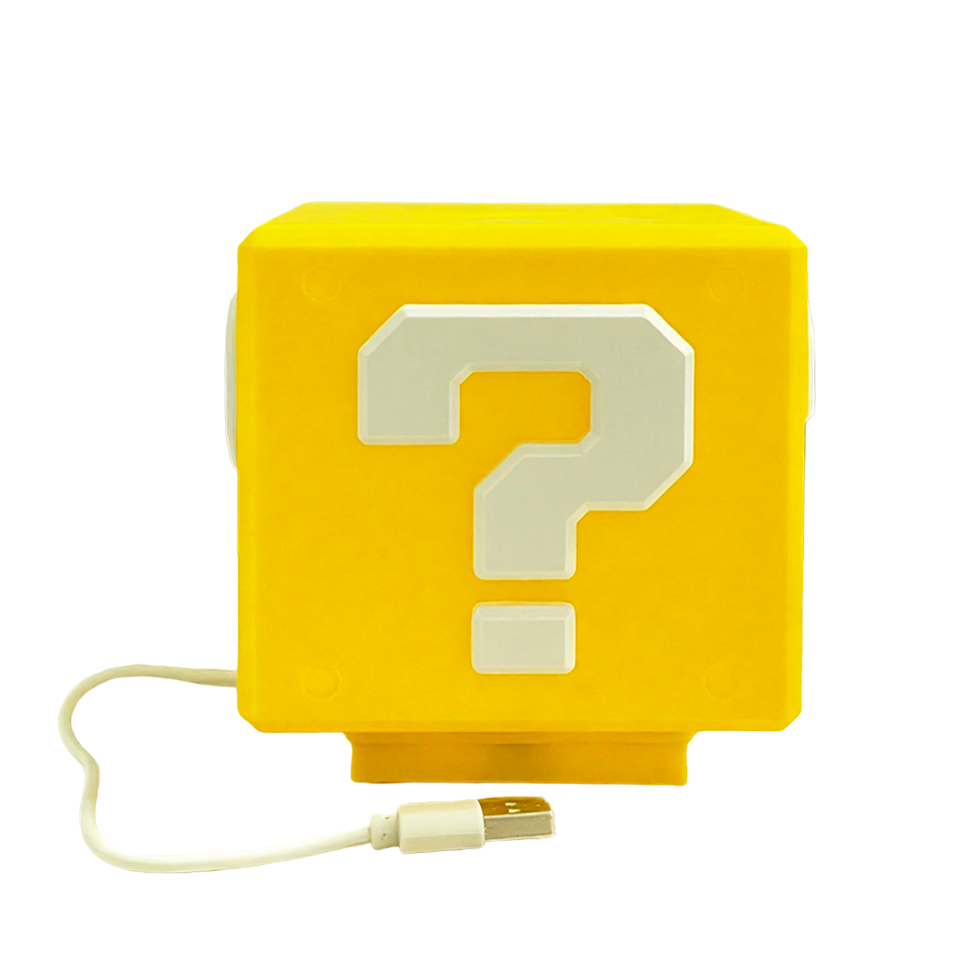 2026Question Block Lamp with S - Gaming Accessories Room avaliação e preço