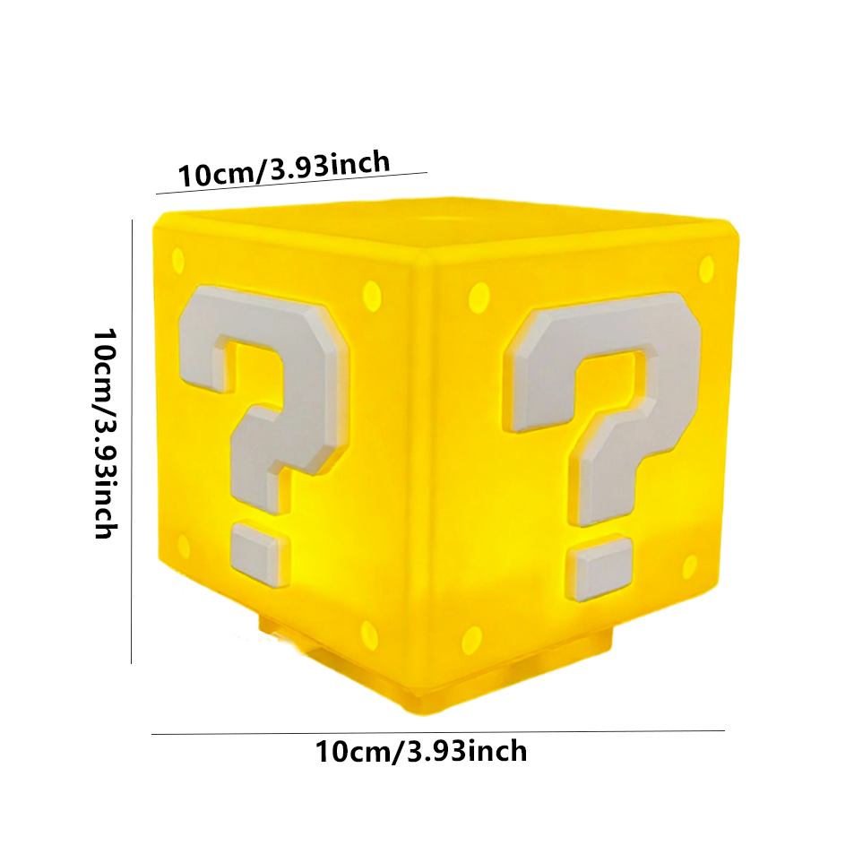2026Question Block Lamp with S - Gaming Accessories Room avaliação e preço