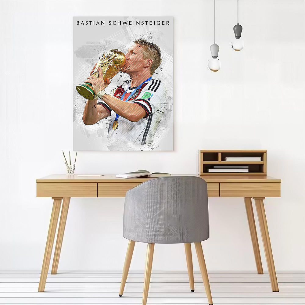 Bastian Schweinsteiger Canvas  - Gaming Accessories Room avaliação e preço
