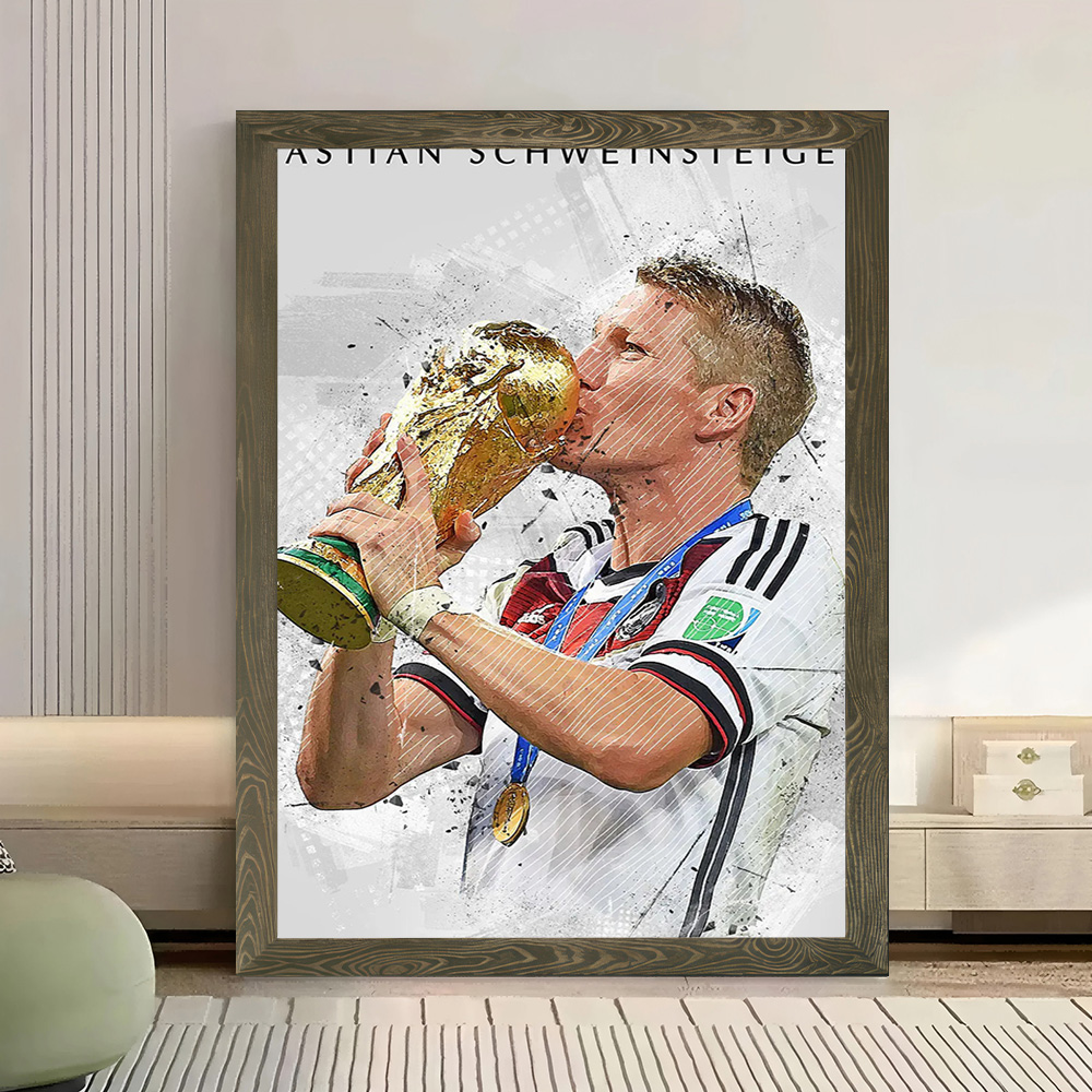 Bastian Schweinsteiger Canvas  - Gaming Accessories Room avaliação e preço