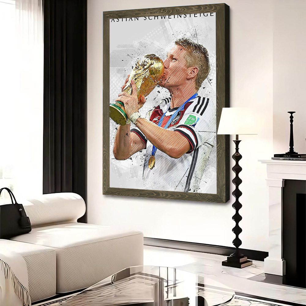 Bastian Schweinsteiger Canvas  - Gaming Accessories Room avaliação e preço