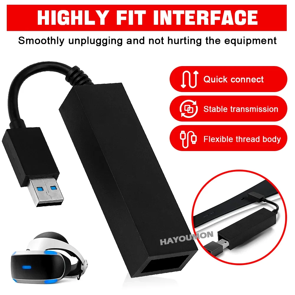 For PS5 VR Cable Adapter For P - Gaming Accessories Vr avaliação e preço