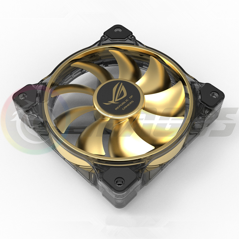 Computer Case Fan Metal Sticke - Gaming Accessories Room avaliação e preço