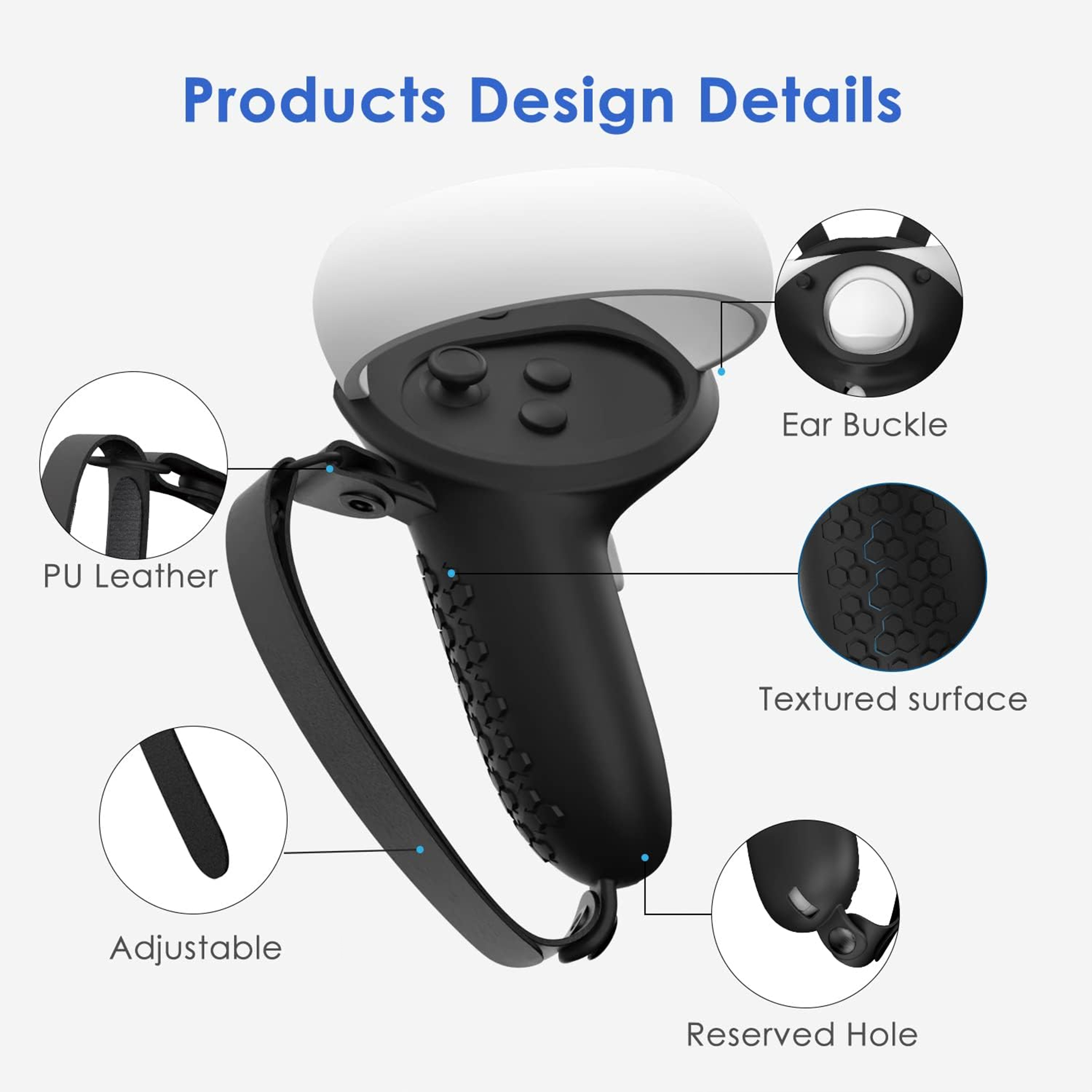 HUADAI design Controller Grips - Controller Grip Cover avaliação e preço