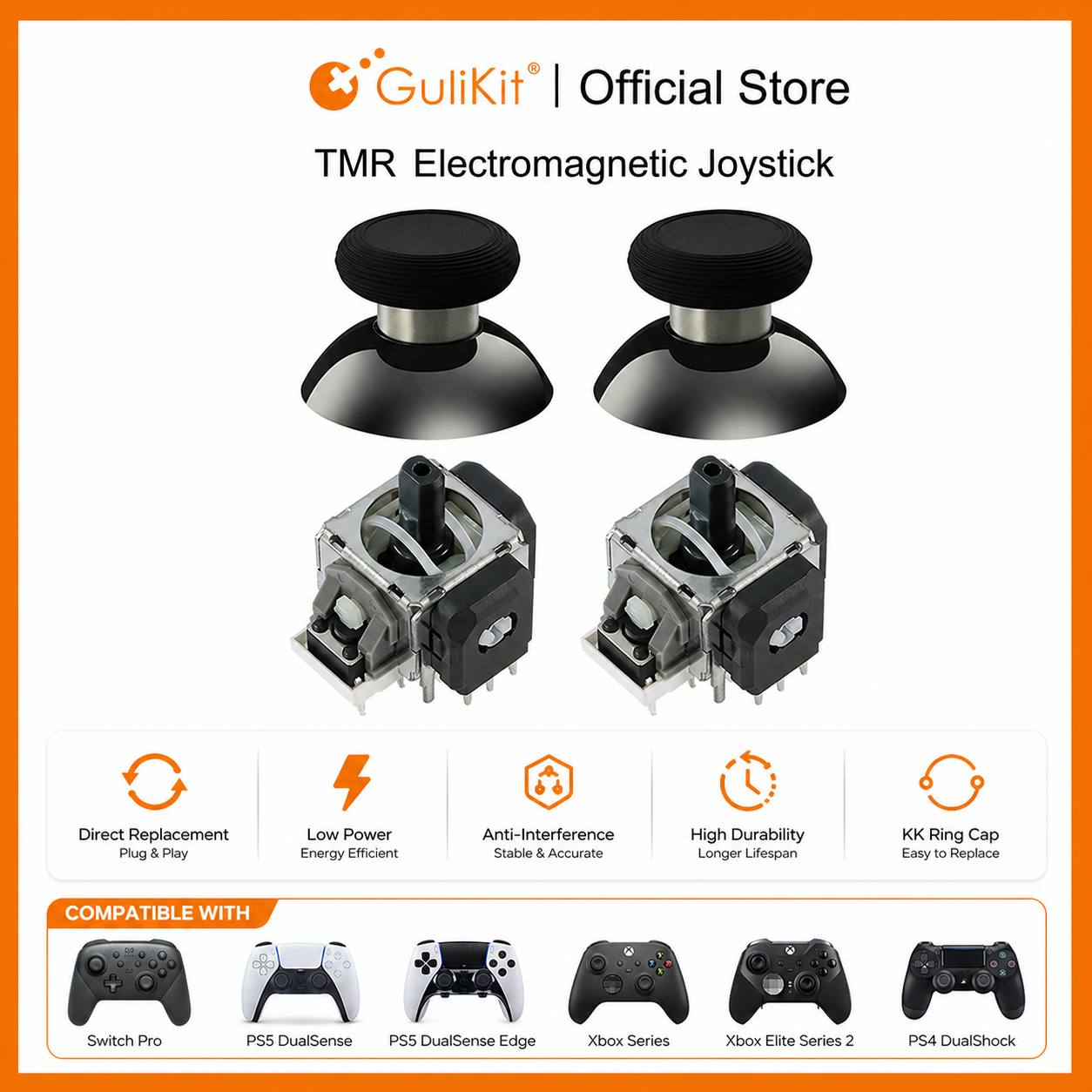 GuliKit TMR Joystick with Stic - Gaming Accessories Controller avaliação e preço