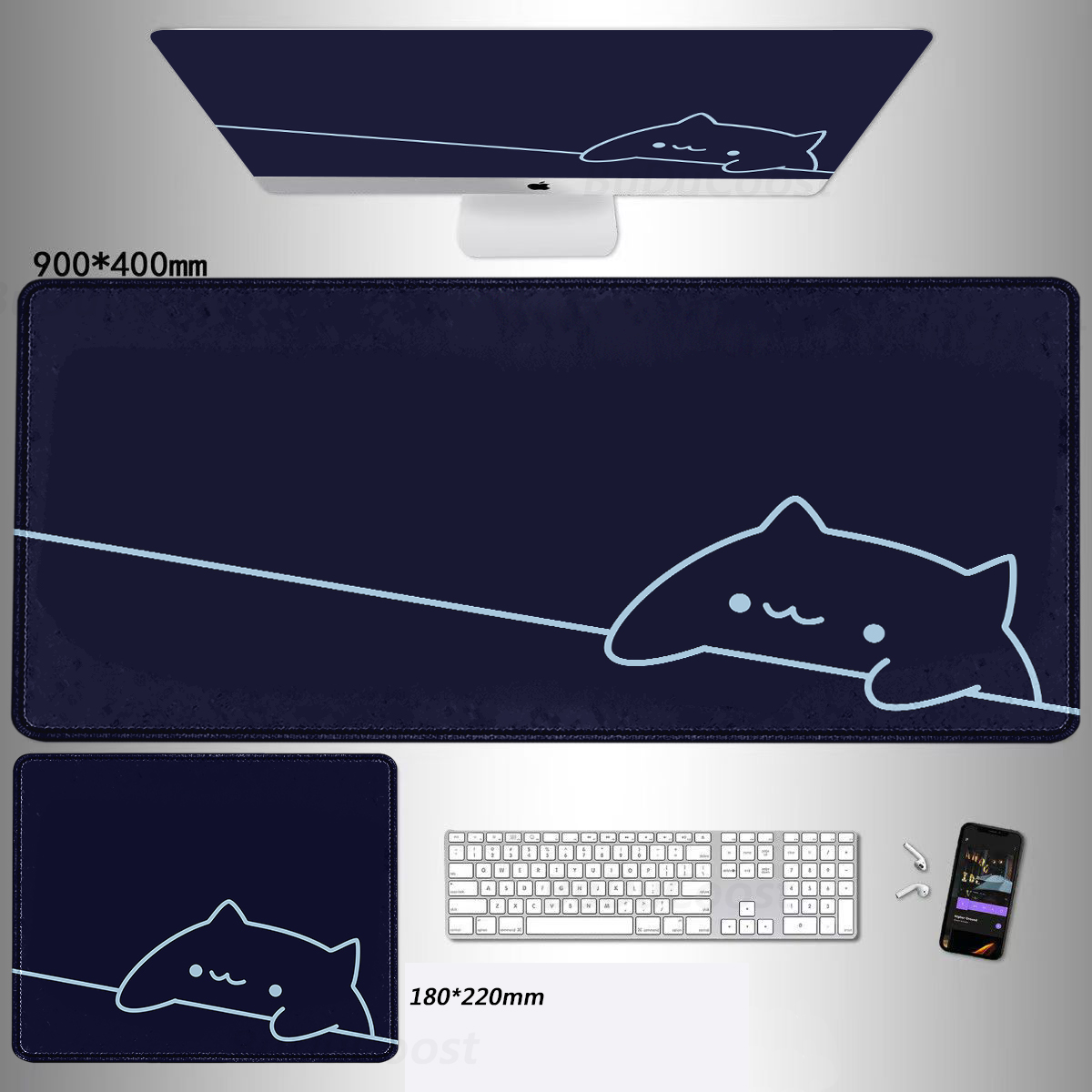 HD print Gaming Expansion pad  - Desk Corner Mat avaliação e preço
