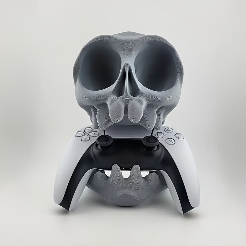 Skull Shaped Controller Stand  - Gaming Accessories Controller avaliação e preço