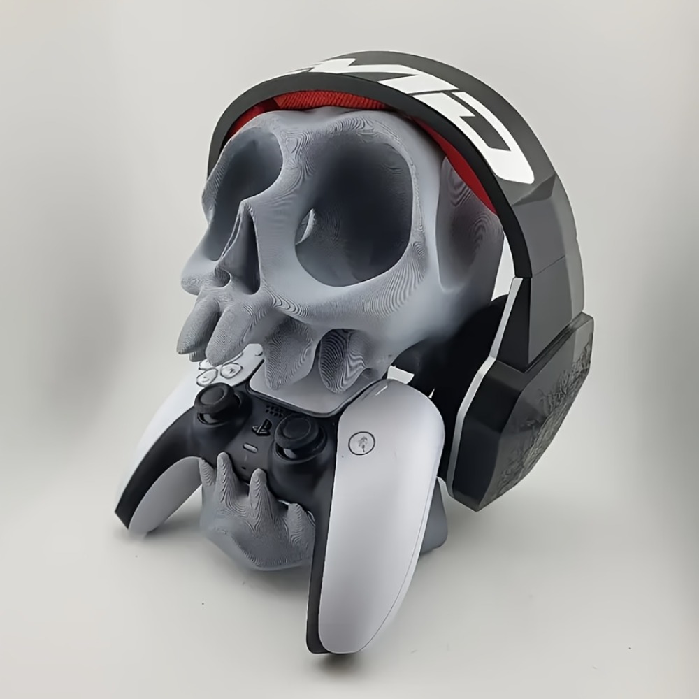 Skull Shaped Controller Stand  - Gaming Accessories Controller avaliação e preço