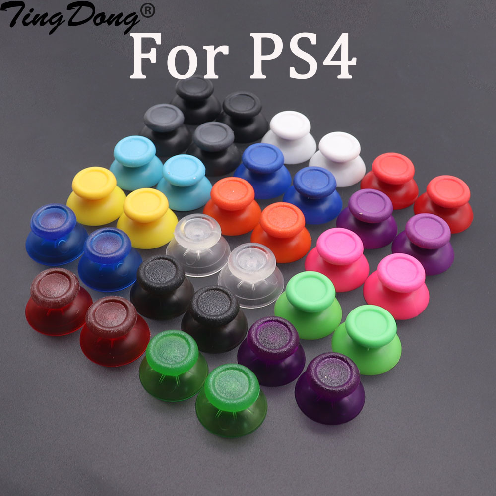 10PCS=5Pair 3D Analog Thumb st - Controller Grip Cover avaliação e preço