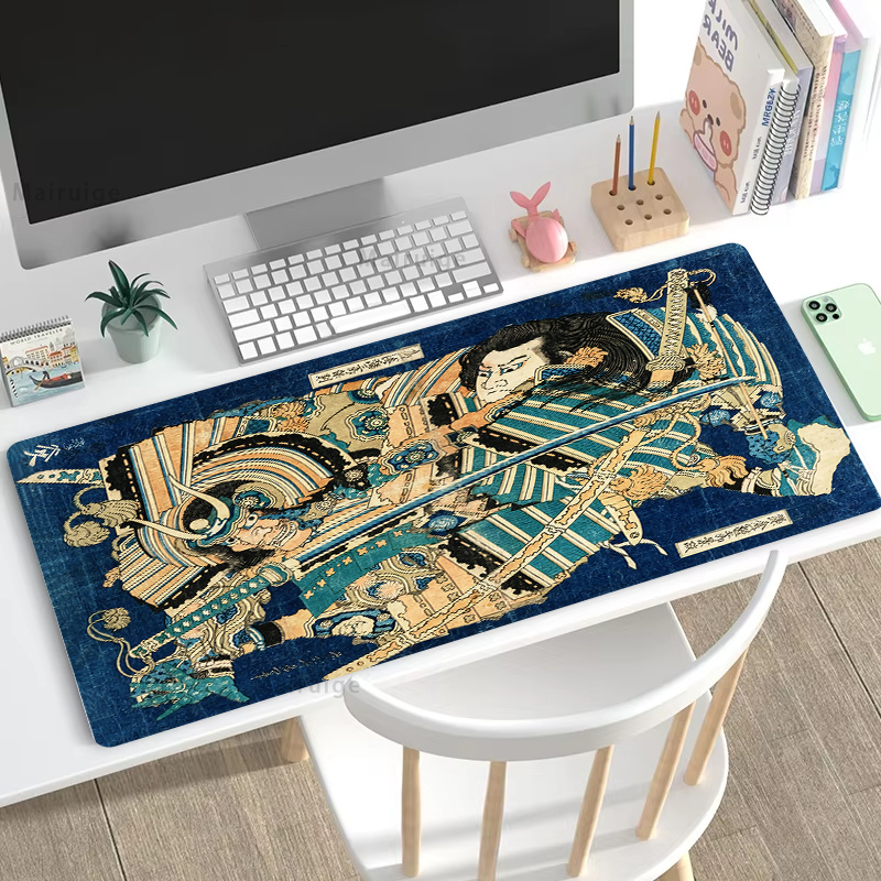 Large Mouse Pad Japanese Stree - Gaming Accessories Pc Setup avaliação e preço