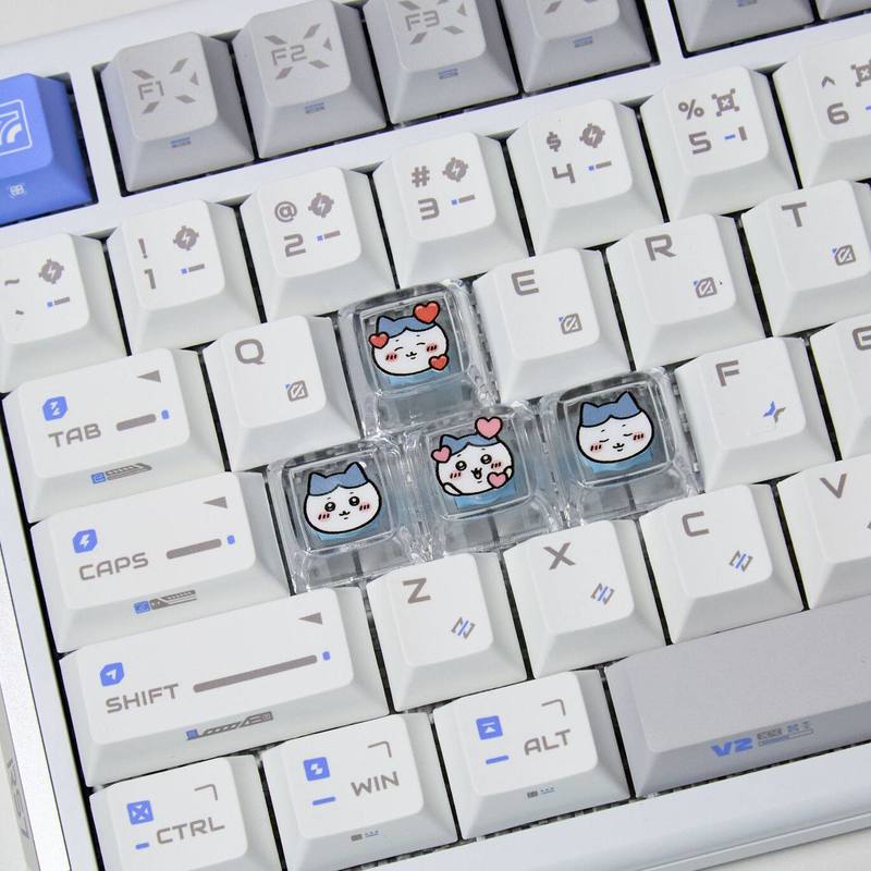 Chiikawa 4 Pcs Handmade Transp - Gaming Accessories Room avaliação e preço